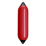 Classic Red boat fender with Navy-Top, Polyform F-8