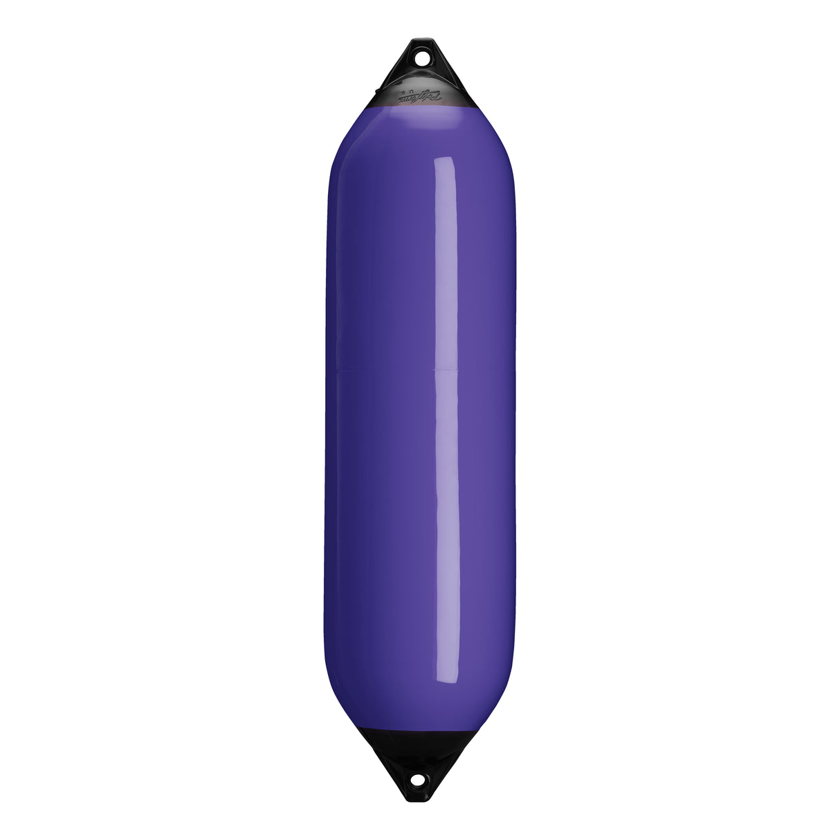 Purple boat fender with Navy-Top, Polyform F-8