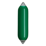 Forest Green boat fender with Grey-Top, Polyform F-8