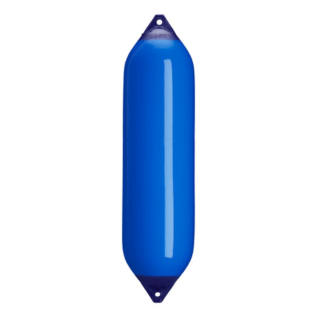 Blue boat fender with Navy-Top, Polyform F-8 