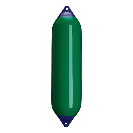 Forest Green boat fender with Navy-Top, Polyform F-8 