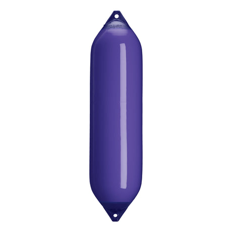 Purple boat fender with Navy-Top, Polyform F-8 