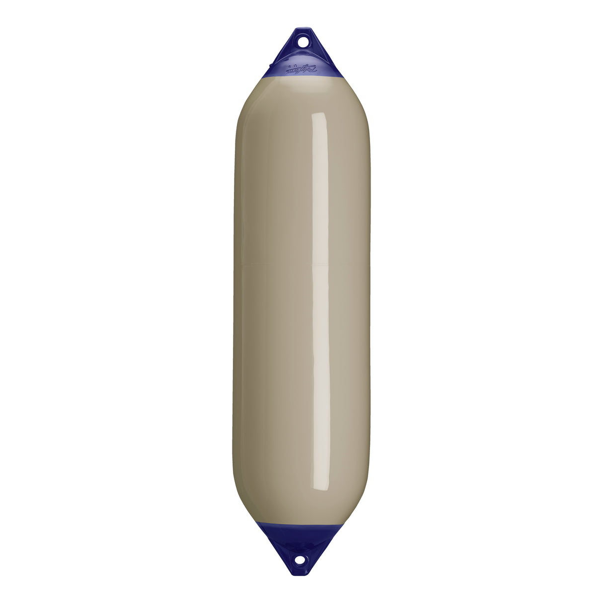 Sand boat fender with Navy-Top, Polyform F-8 