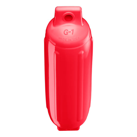 Red boat fender, Polyform G-1