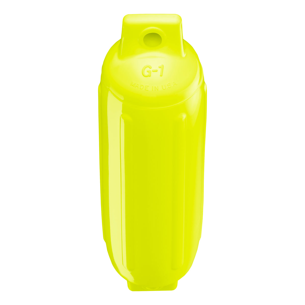 Saturn Yellow boat fender, Polyform G-1