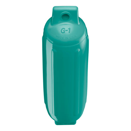 Teal boat fender, Polyform G-1