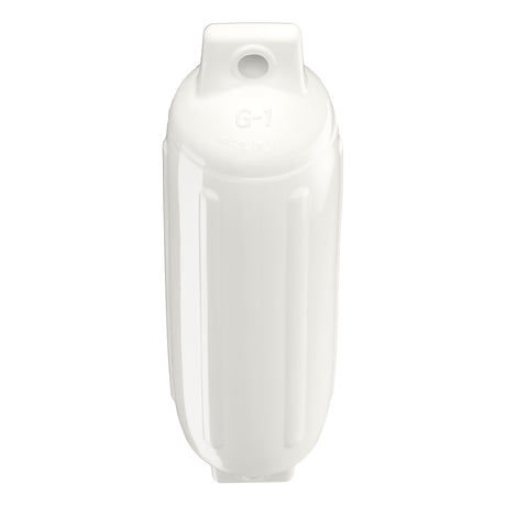 White boat fender, Polyform G-1