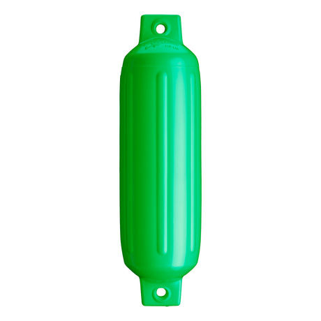 Green boat fender, Polyform G-2 