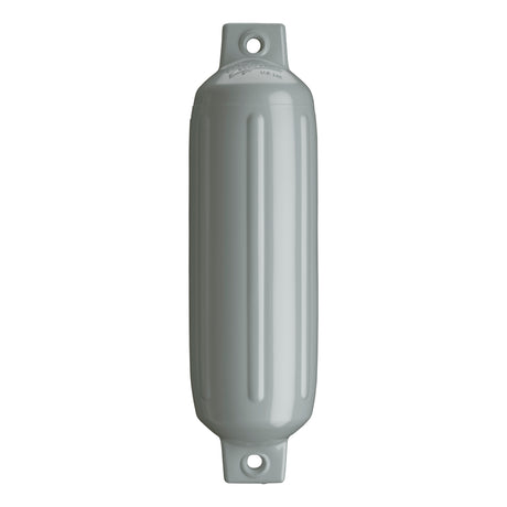 Grey boat fender, Polyform G-2 