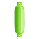 Lime boat fender, Polyform G-2 