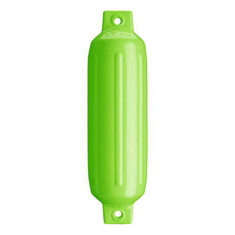 Lime boat fender, Polyform G-2 