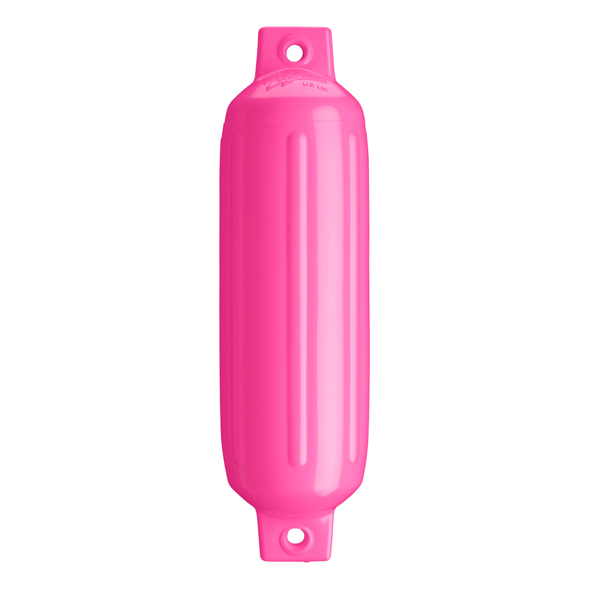 Pink boat fender, Polyform G-2 