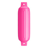 Pink boat fender, Polyform G-2 
