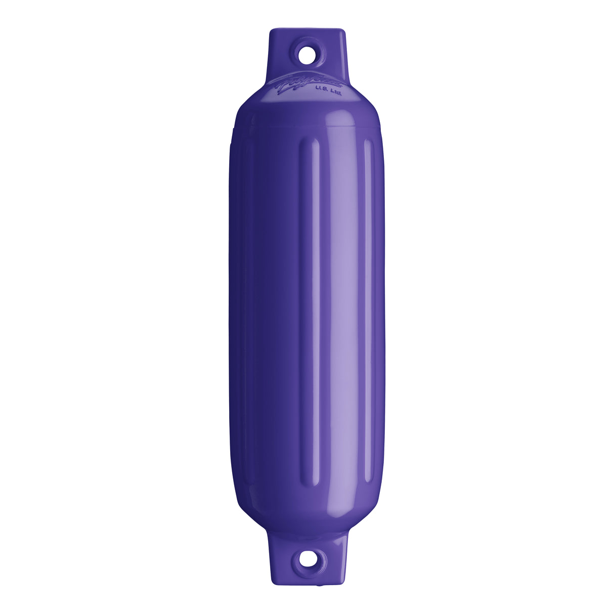 Purple boat fender, Polyform G-2 