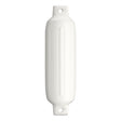 White boat fender, Polyform G-2 