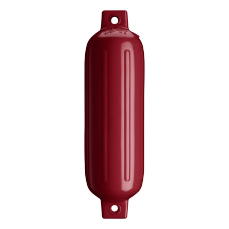 Burgundy boat fender, Polyform G-3 