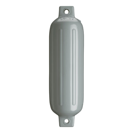 Grey boat fender, Polyform G-3 