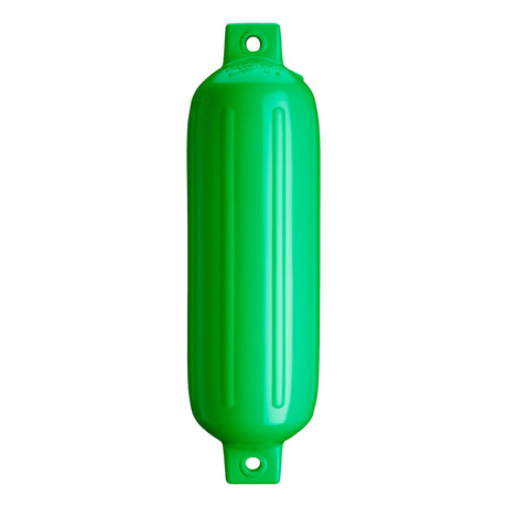 Green boat fender, Polyform G-4 