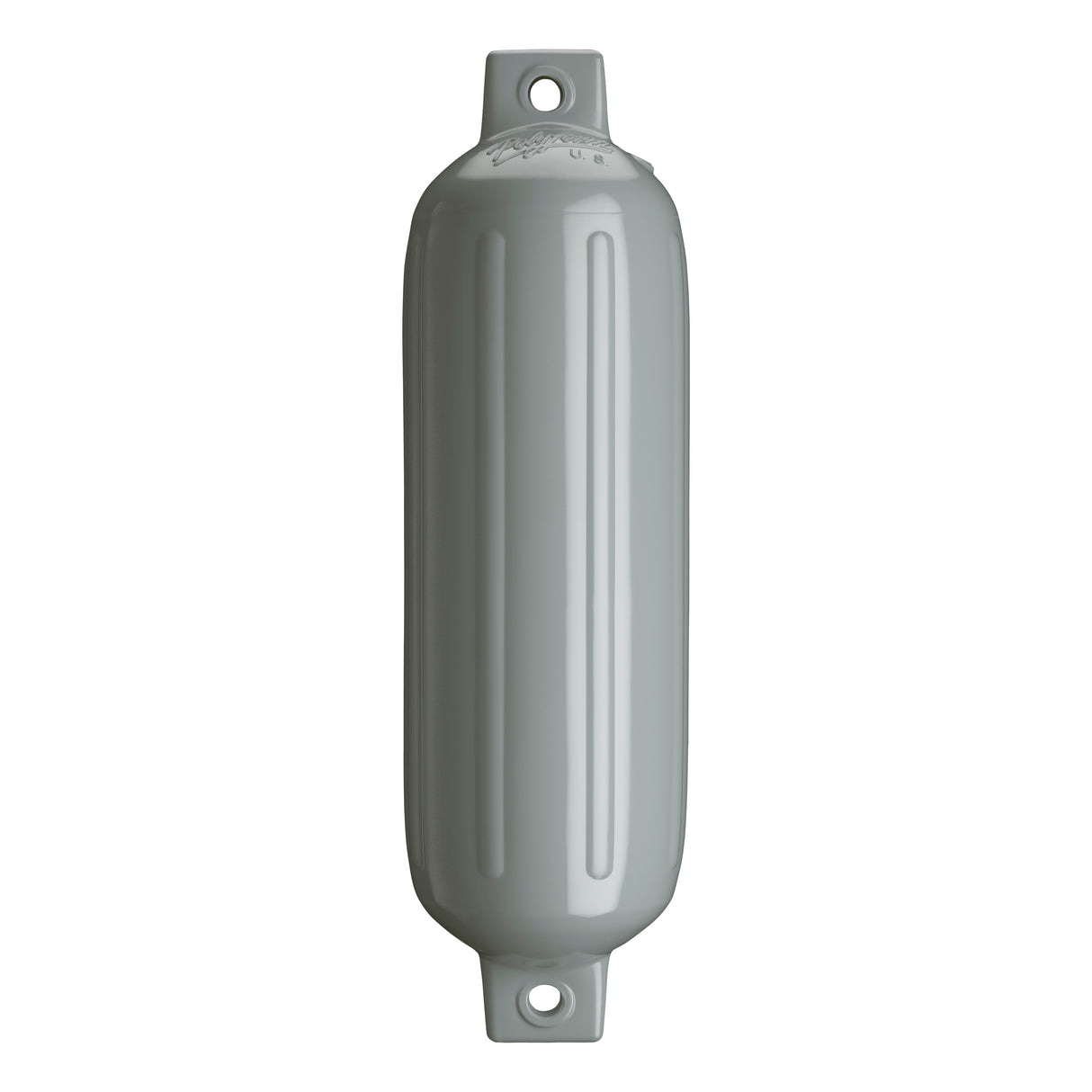 Grey boat fender, Polyform G-4 