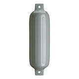 Grey boat fender, Polyform G-4 