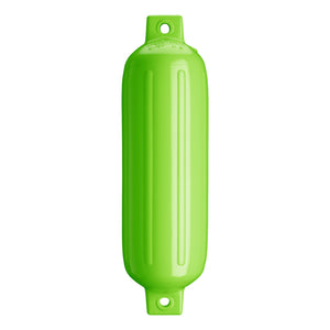 Lime boat fender, Polyform G-4 