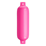 Pink boat fender, Polyform G-4 