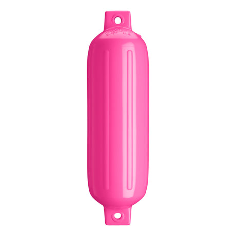 Pink boat fender, Polyform G-4 
