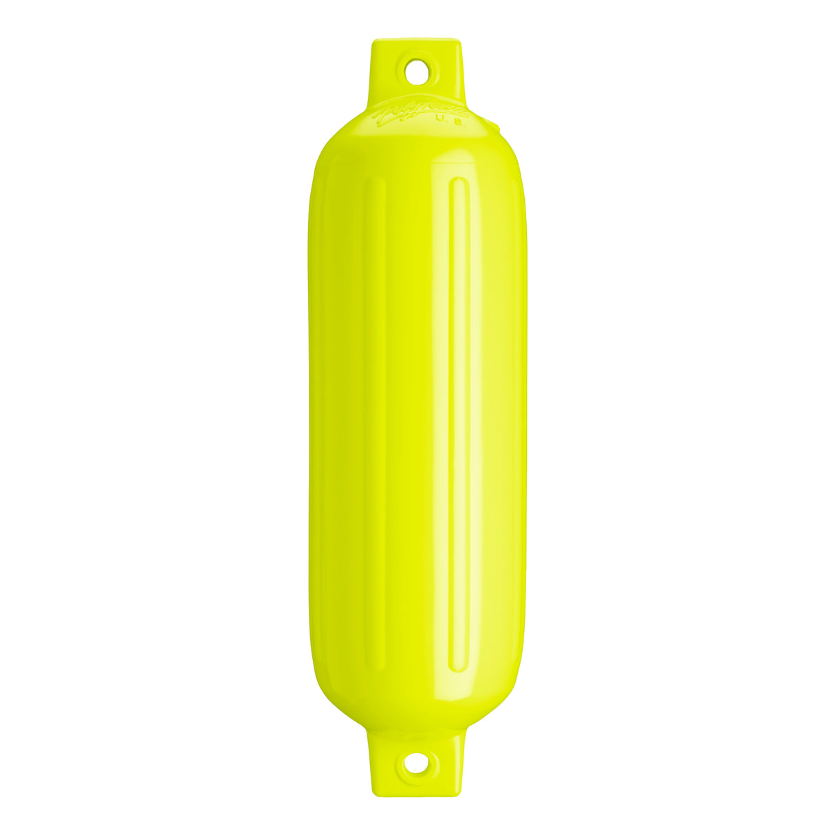 Saturn Yellow boat fender, Polyform G-4 