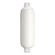 White boat fender, Polyform G-4 