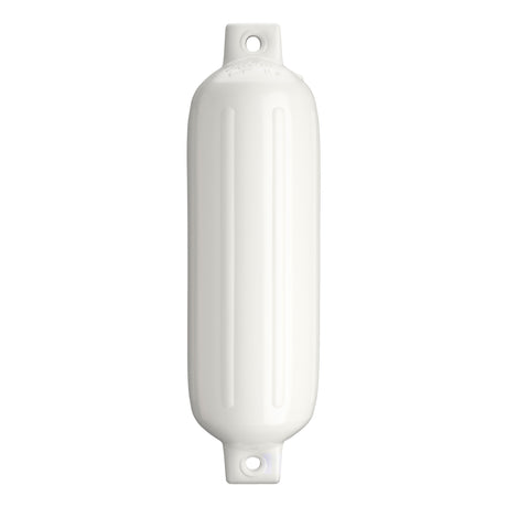 White boat fender, Polyform G-4 