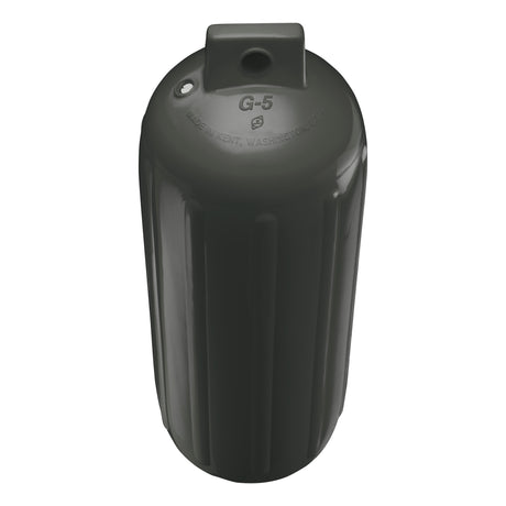 Graphite boat fender, Polyform G-5 angled shot