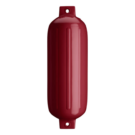 Burgundy boat fender, Polyform G-5 