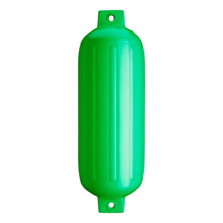 Green boat fender, Polyform G-5 