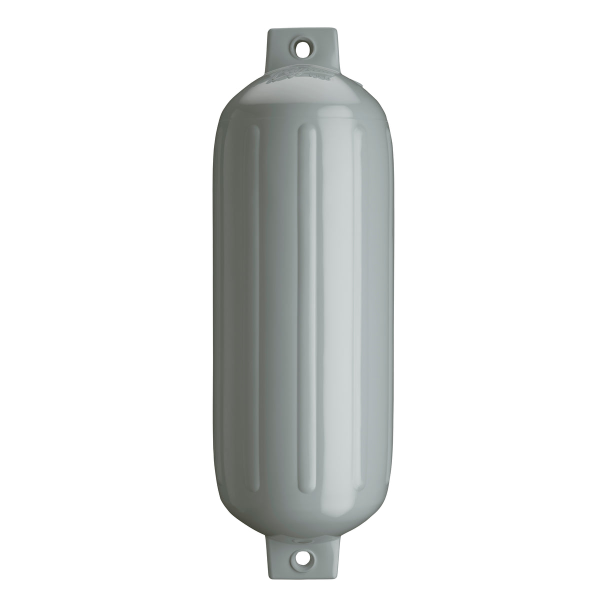 Grey boat fender, Polyform G-5 