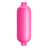 Pink boat fender, Polyform G-5 