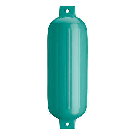 Teal boat fender, Polyform G-5 