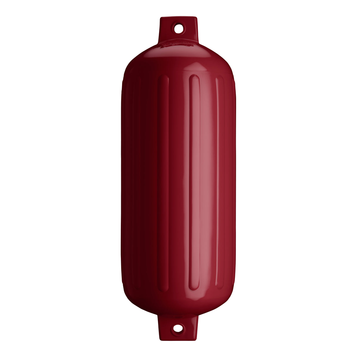 Burgundy boat fender, Polyform G-6 