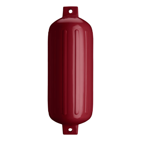 Burgundy boat fender, Polyform G-6 