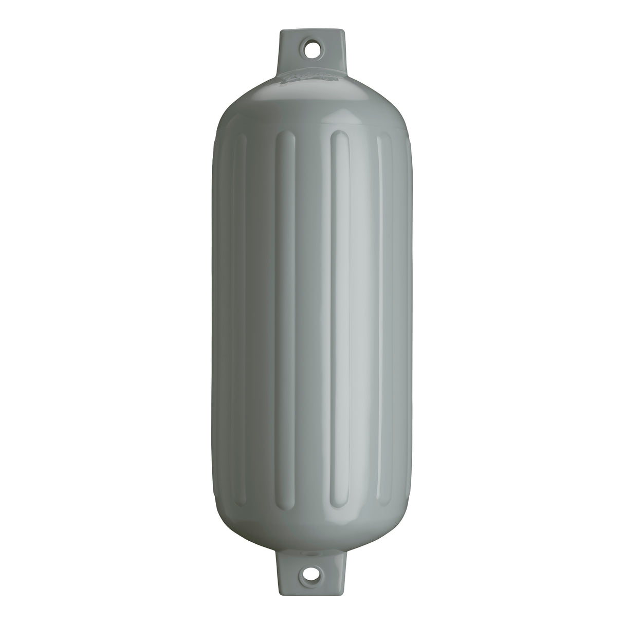 Grey boat fender, Polyform G-6 