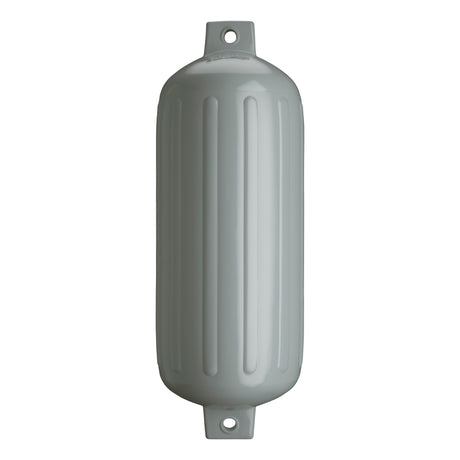 Grey boat fender, Polyform G-6 