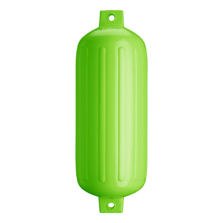 Lime boat fender, Polyform G-6 
