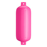 Pink boat fender, Polyform G-6 