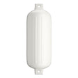 White boat fender, Polyform G-6 