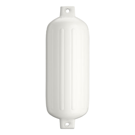 White boat fender, Polyform G-6 
