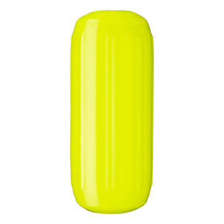 Saturn Yellow hole through center boat fender, Polyform HTM-1 