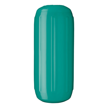 Teal hole through center boat fender, Polyform HTM-1 