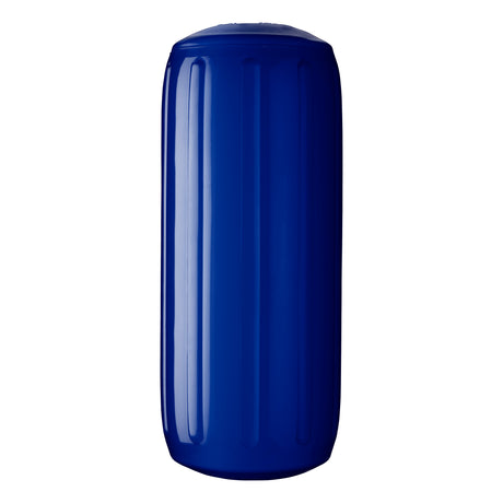 Cobalt Blue hole through center boat fender, Polyform HTM-2 