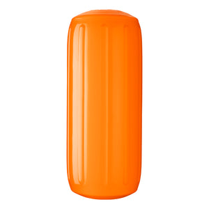 Orange hole through center boat fender, Polyform HTM-2 