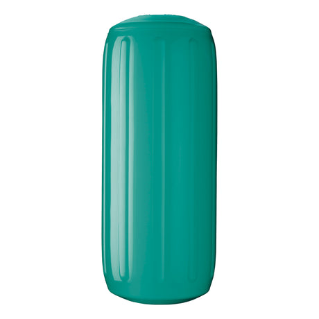 Teal hole through center boat fender, Polyform HTM-2 