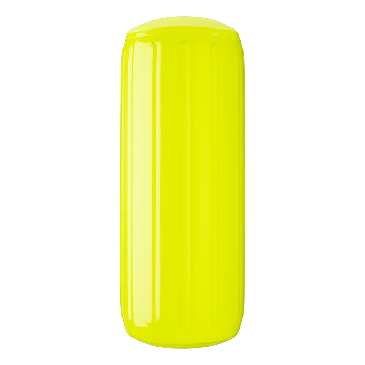 Saturn Yellow hole through center boat fender, Polyform HTM-3 